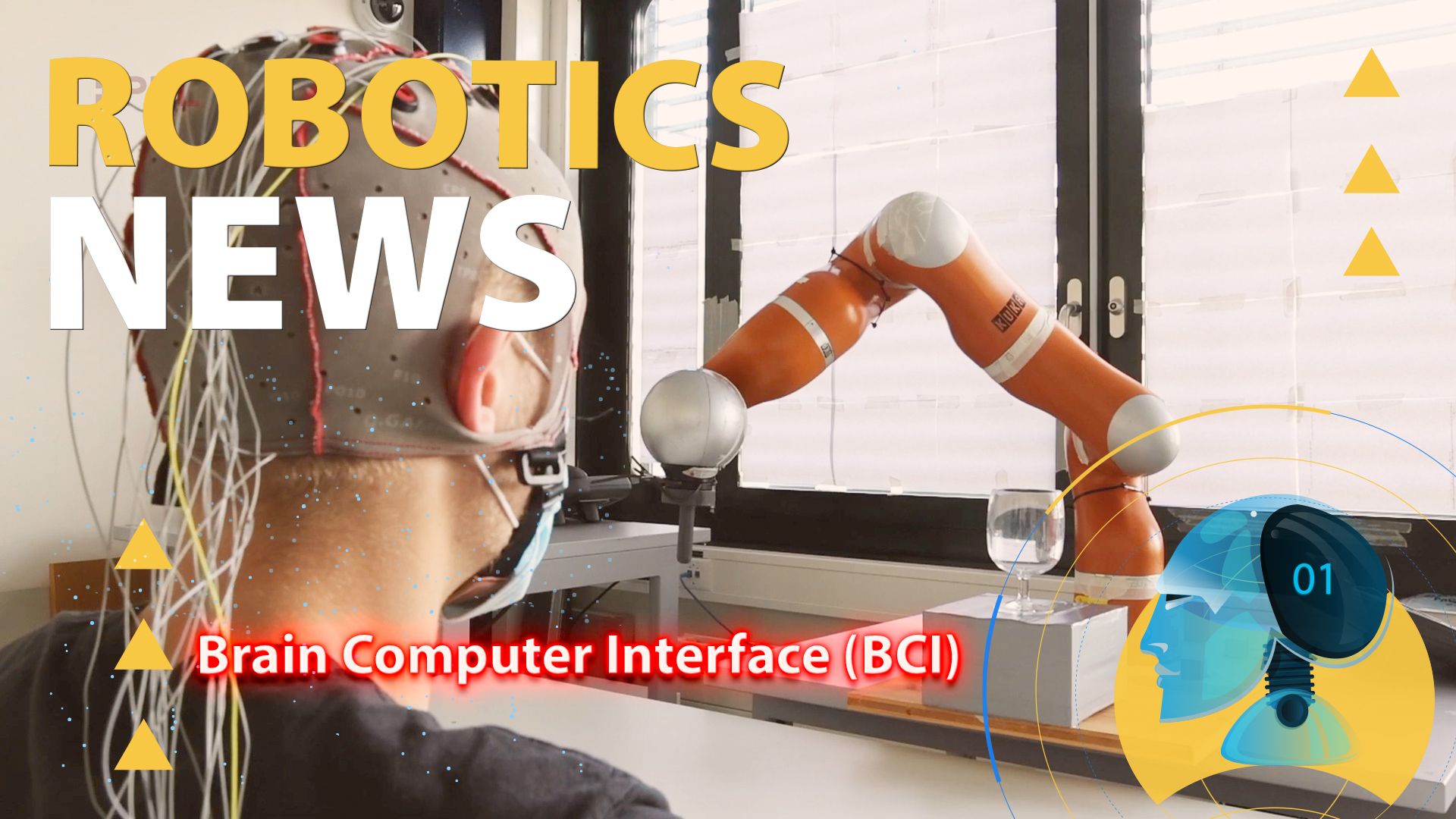 Controlling a Robotic Arm with Brain Mecharithm
