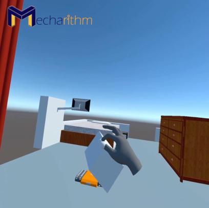 VR Robotics Simulator-Hand Tracking on Oculus Meta Quest 2-photo-1