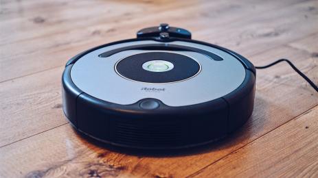 a robotic vacuum cleaner