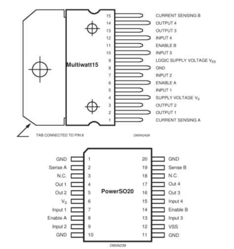 L298 motor driver 